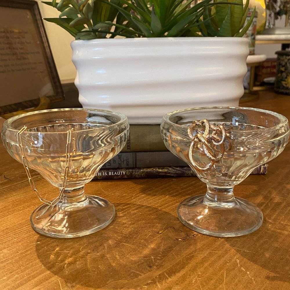 Pair‎ of Sherbet Glasses